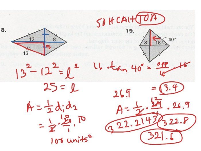 Trapezoids and kites quiz part 2